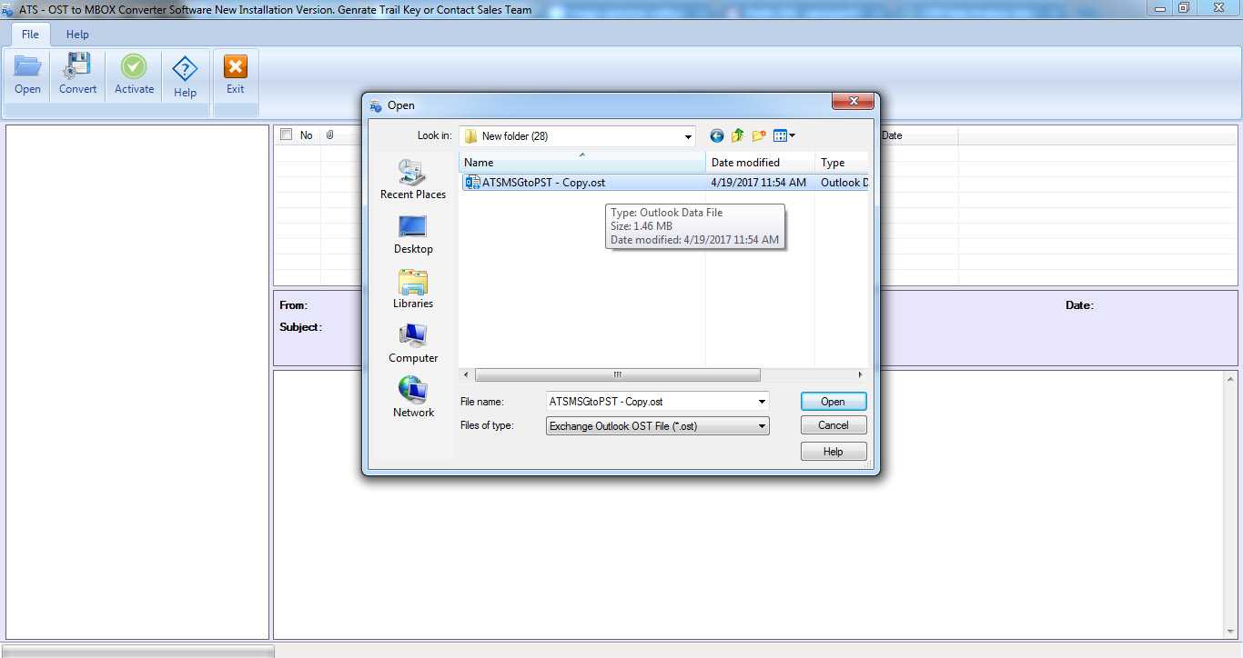 Windows 8 OST to MBOX 3.0.0.0 full Windows 8 OST to MBOX full