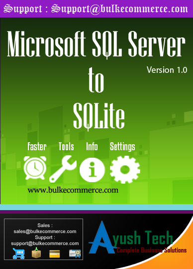Microsoft SQL Server to SQLite