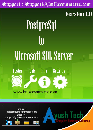 PostgreSql to Microsoft SQL Server